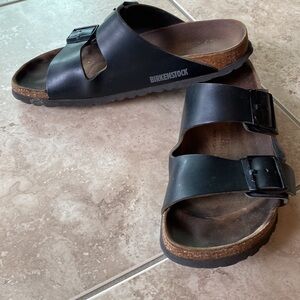 Birkenstock Arizona Black Sandals Size 40